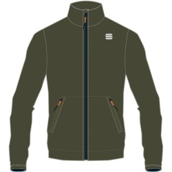 Varm jakke Sportful Engadin Jacket beetle (olive)